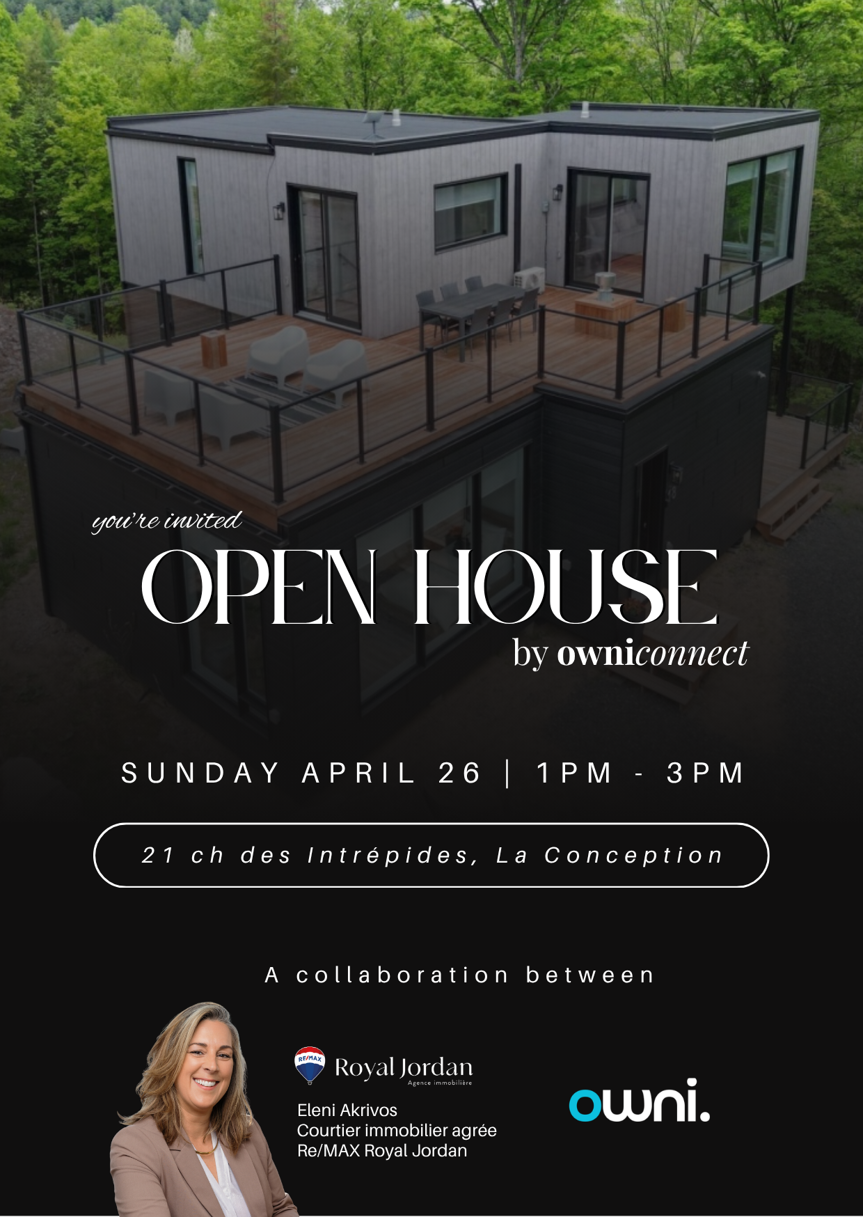 Modern forest retreat — La Conception, QC